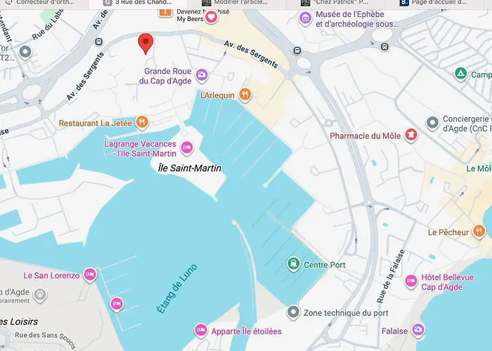 La Baleine Rose, T2 Vue Degagee Sur Le Centre Port Apartment